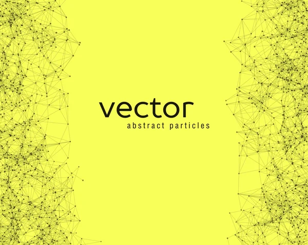 Vetor partículas abstratas — Vetor de Stock