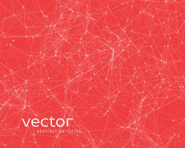Partículas abstractas vectoriales — Vector de stock
