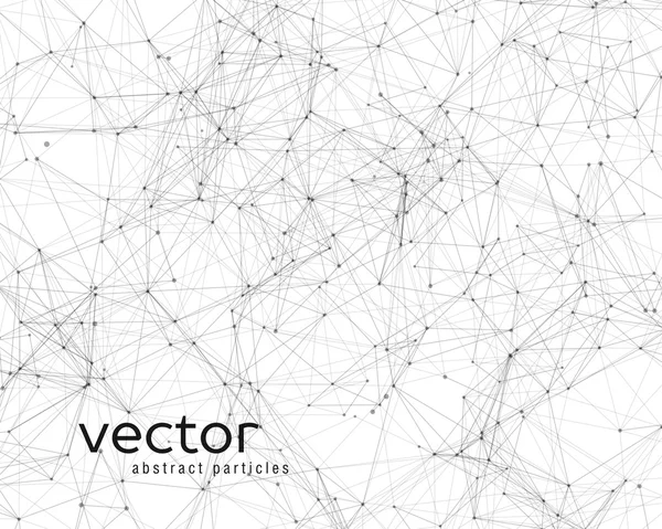 Particules vectorielles abstraites — Image vectorielle