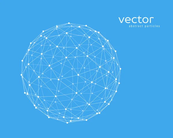 Ilustración vectorial de esfera — Vector de stock