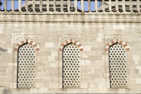 Фрагмент Голубой мечети в Стамбуле — стоковое фото