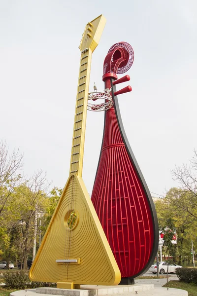 Monument to the Russian-Chinese friendship — Stock Photo, Image