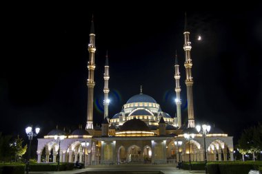 Çeçen Cumhuriyeti 'nin ana camii Çeçenistan' ın kalbi