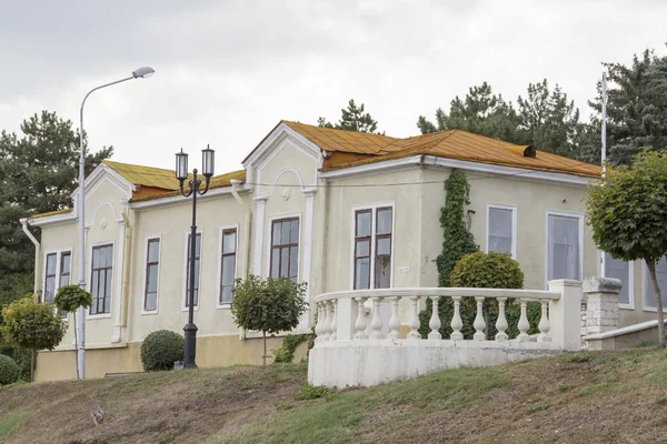 La construction du bâtiment médical au sanatorium de Pyatigorsk — Photo