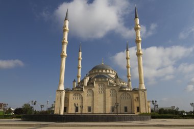 Çeçen Cumhuriyeti 'nin ana camii Çeçenistan' ın kalbi