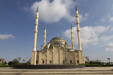 Çeçen Cumhuriyeti 'nin ana camii Çeçenistan' ın kalbi