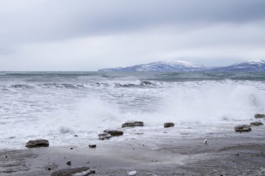 Magadan yakınındaki Cape Nyuklya
