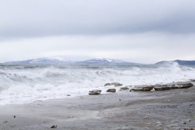 Magadan yakınındaki Cape Nyuklya