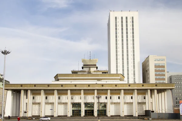 ULAANBAATAR, MONGOLIA - FEBRUARY 1: Palace of Culture in Mongolia on February 1, 2015 in Ulaanbaatar. — Stock Photo, Image