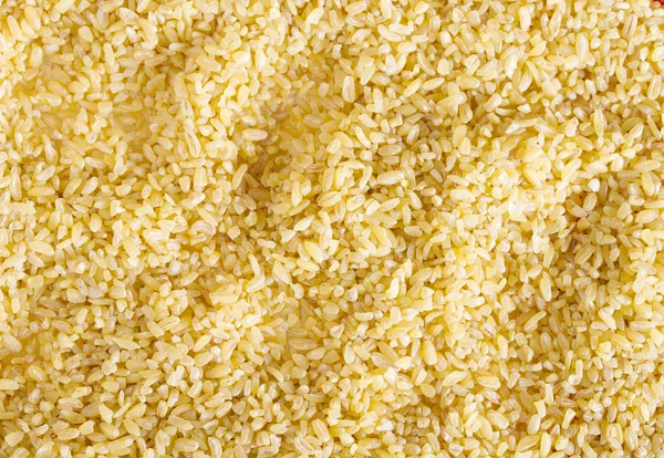 Background from grain bulgur — Stock Photo, Image