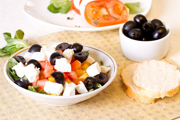 Greek salad — Stock Photo, Image