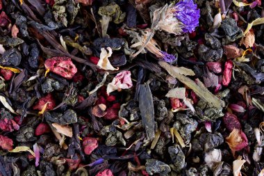 Arka plan çiçek çay