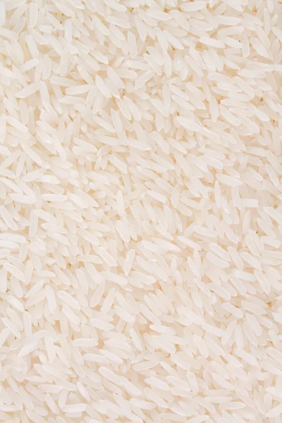 White background of rice grains — Stock Photo, Image