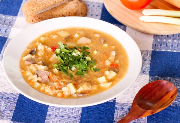 Comida nacional argentina de lentejas — Foto de Stock