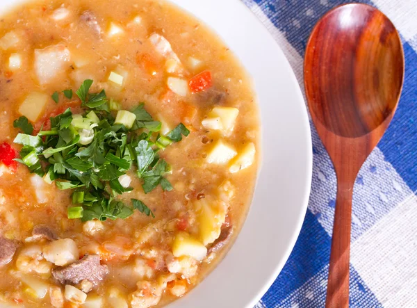 Comida nacional argentina de lentejas — Foto de Stock