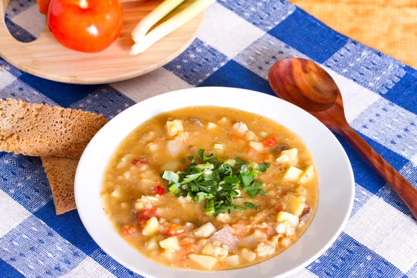 Comida nacional argentina de lentejas — Foto de Stock