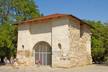 Anapa, Rusya Federasyonu - 20 Ağustos: Anıt mimari - Rus kapıları üzerinde 20 Ağustos 2015 yılında Anapa.