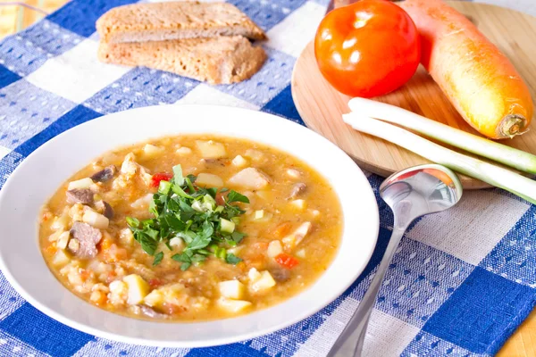 Comida nacional argentina de lentejas — Foto de Stock