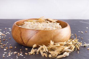 Yulaf ezmesi ve Mısır yulaf kulakları