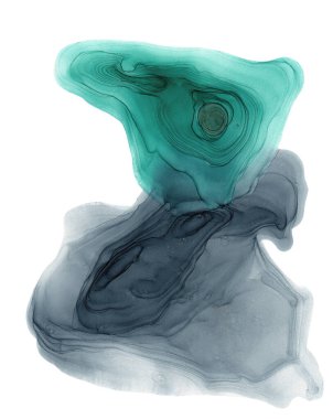 Alkol mürekkebi renkleri saydam. Soyut çok renkli mermer desen arkaplanı.