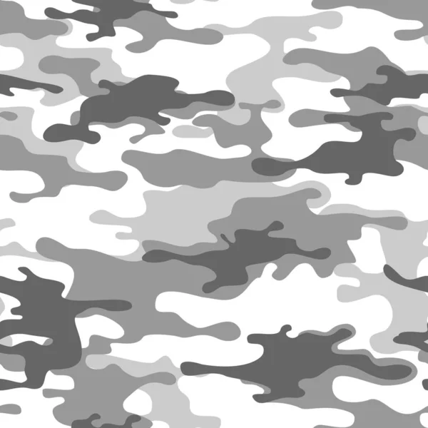 Camuflaje Militar Patrón Sin Costuras Camuflaje Textura Infinita Manchas Verdes — Vector de stock