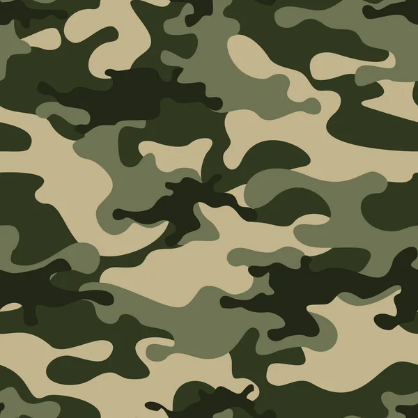 Patrón Sin Costuras Camuflaje Textura Militar Camuflaje Abstracto Las Manchas — Archivo Imágenes Vectoriales