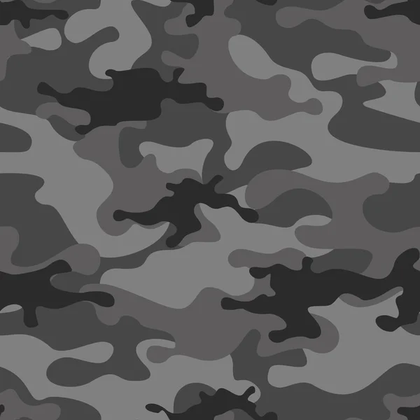 Camuflagem Padrão Sem Costura Textura Militar Camo Abstrato Spots Vector —  Vetores de Stock