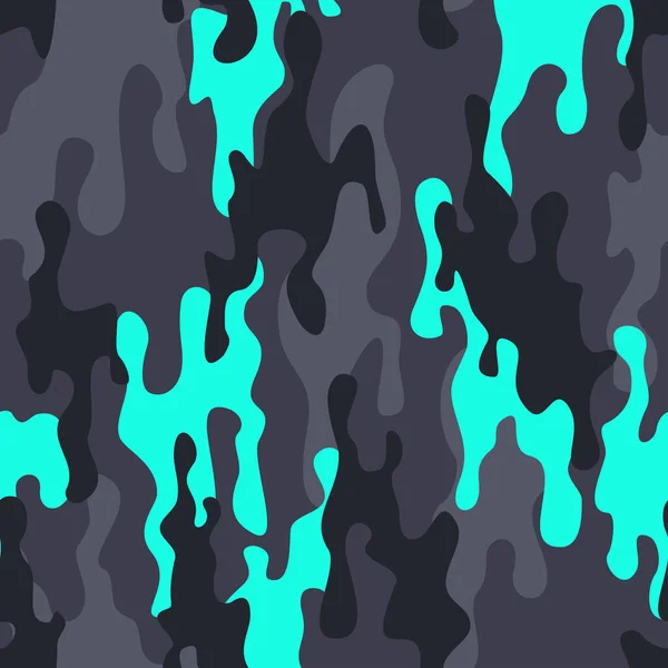 Camouflage Motif Sans Couture Texture Militaire Camo Abstrait Points Illustration — Image vectorielle
