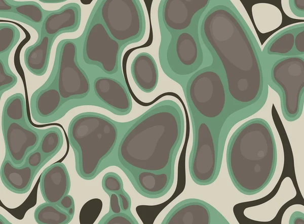 Camouflage Motif Sans Couture Partir Taches Texture Des Stries Eau — Image vectorielle