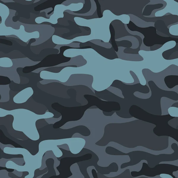 Camouflage Motif Sans Couture Partir Taches Camo Abstrait Texture Militaire — Image vectorielle