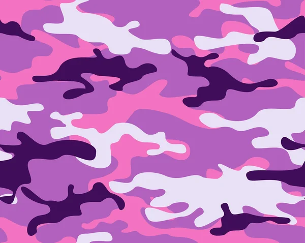 Camouflage Motif Sans Couture Camo Abstrait Taches Fond Infini Taches — Image vectorielle