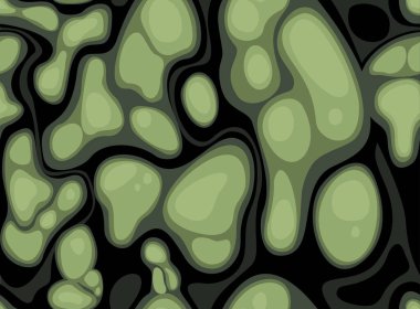 Noktalardan, geometrik, pürüzsüz desen. Soyut kamuflaj modern. Su lekelerinin dokusu. Kumaş ve tekstil baskısı. Sonsuz tasarım şablonu. Vektör illüstrasyonu