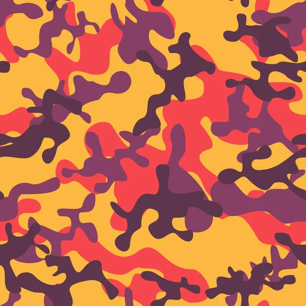 Camouflage Motif Sans Couture Partir Taches Camo Abstrait Moderne Imprimé — Image vectorielle