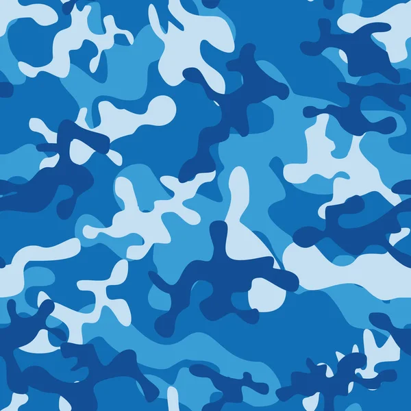 Camouflage Nahtlose Muster Von Flecken Moderne Abstrakte Camouflage Druck Für — Stockvektor