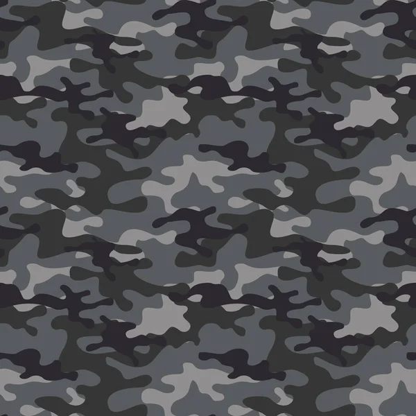 Camouflage Motif Sans Couture Moderne Camo Abstrait Texture Militaire Impression — Image vectorielle