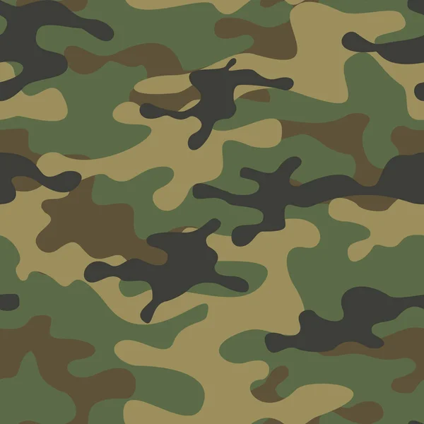 Camuflagem Sem Costura Padrão Moderno Camuflagem Abstrata Textura Militar Imprimir —  Vetores de Stock