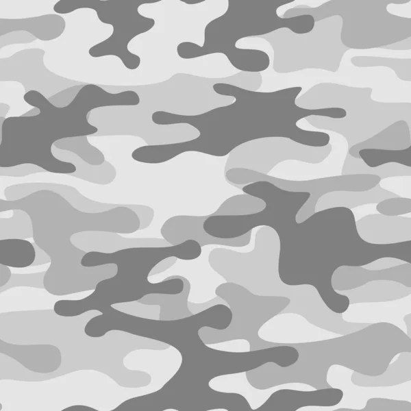 Camouflage Motif Sans Couture Camo Abstrait Texture Militaire Des Taches — Image vectorielle