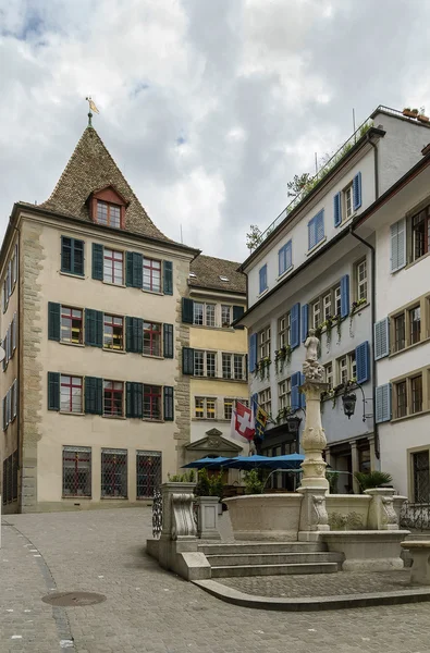 Small square in Zurich — Stock Photo, Image