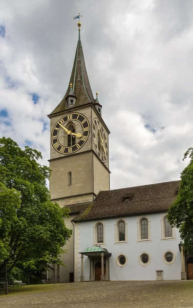 St. Peter church, Zürich — Stockfoto