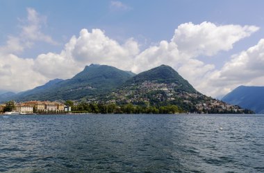 Lake lugano, İsviçre