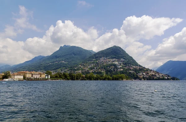 Lac de Lugano, Suisse — Photo