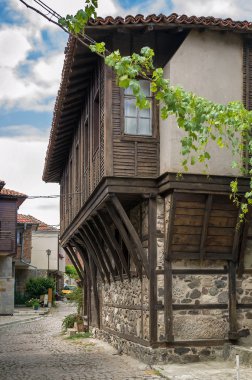 Ahşap evler, Sozopol, Bulgaristan