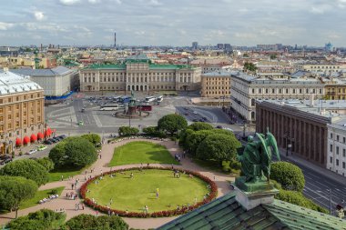 View Saint Isaac Square, Saint Petersburg clipart