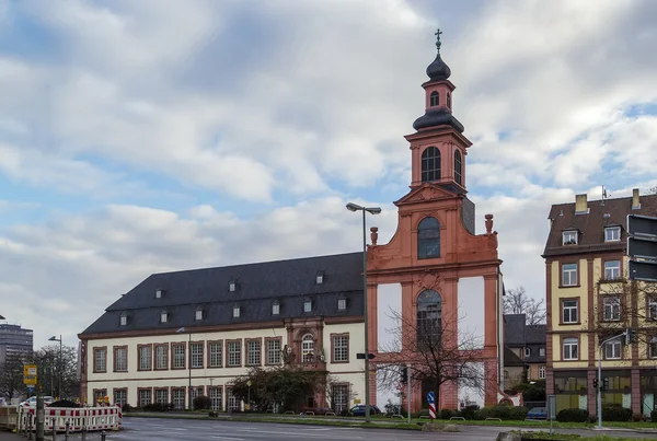 Iglesia católica de Santa María, Frankfurt, Alemania — Foto de Stock