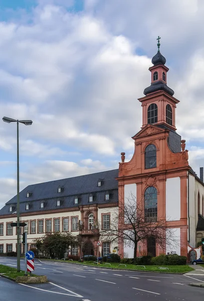 Iglesia católica de Santa María, Frankfurt, Alemania — Foto de Stock