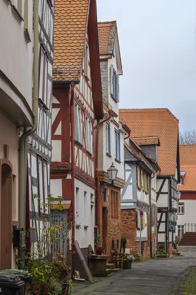 Street in Budingen, Germany — Stock Photo, Image