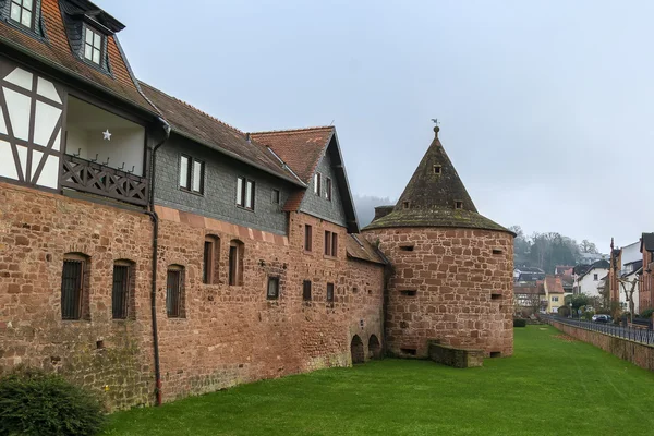 Vägg i Budingen. Tyskland — Stockfoto