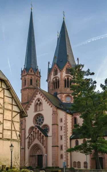 Kerk van St. Mary, Gelnhausen, Duitsland — Stockfoto