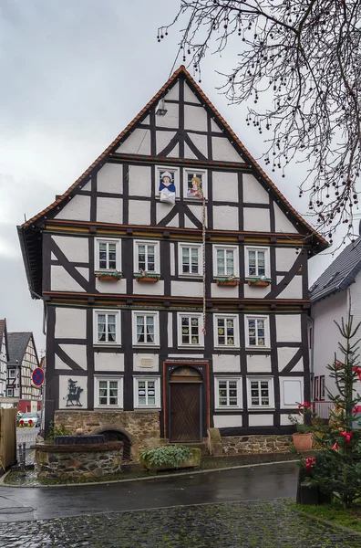 Street, Alsfeld, Németország — Stock Fotó