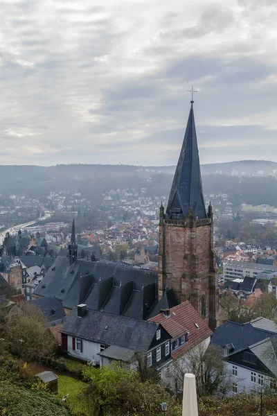 Iglesia de Santa María en Marburgo, Alemania — Foto de Stock
